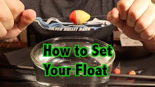 How to Float Fish Episode 3: (How to Set your Float)