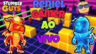 LIVE STUMBLE GUYS ⭐ AO VIVO 💫 SALINHA DE CRIA  NOVAS SKIN 💫 BLOCK DASH  INFINITO COM OS INSCRITOS