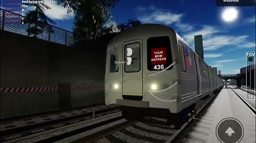 Driving r44 sir train on (operator’s life (ROBLOX) )