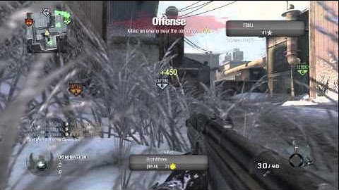 Black ops::QUAD spawn nade WMD Domination