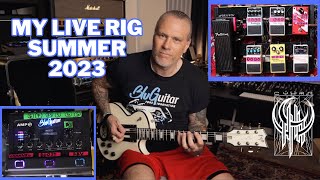 My CYHRA LIVE RIG - Summer 2023 | Amp, Pedals, Guitars etc.
