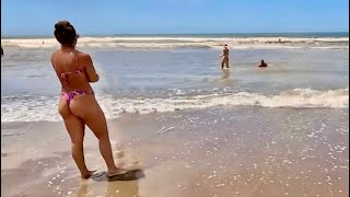 🇦🇷 Villa Gesell Beach A Cool Day Argentina