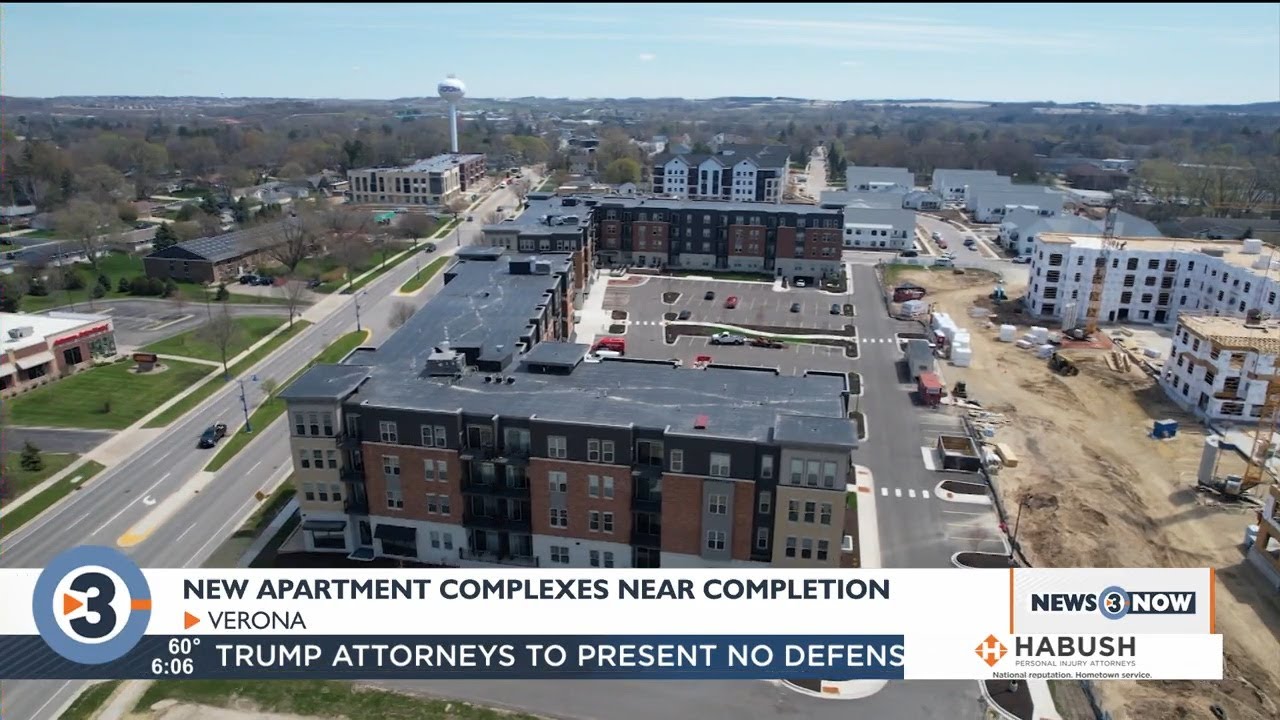New apartment complexes in Verona aim to fill housing demand YouTube