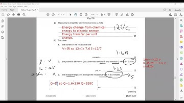 October November 2019 paper 41 Cambridge IGCSE Physics 0625/0972  part b
