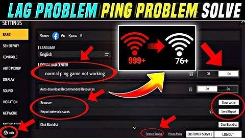 FREE FIRE NETWORK ISSUE SOLVE/FREE FIRE PING PROBLEM SOLVE/NORMAL PING NOT WORKING PG KAKA PART-2