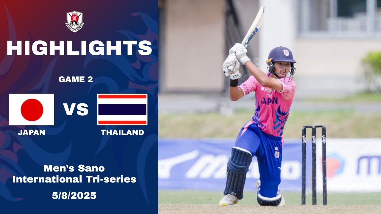 HIGHLIGHTS｜Men's Sano International Tri-series 2025｜Japan v Thailand【ハイライト｜男子佐野国際対抗戦 2025年｜日本 vs タイ】