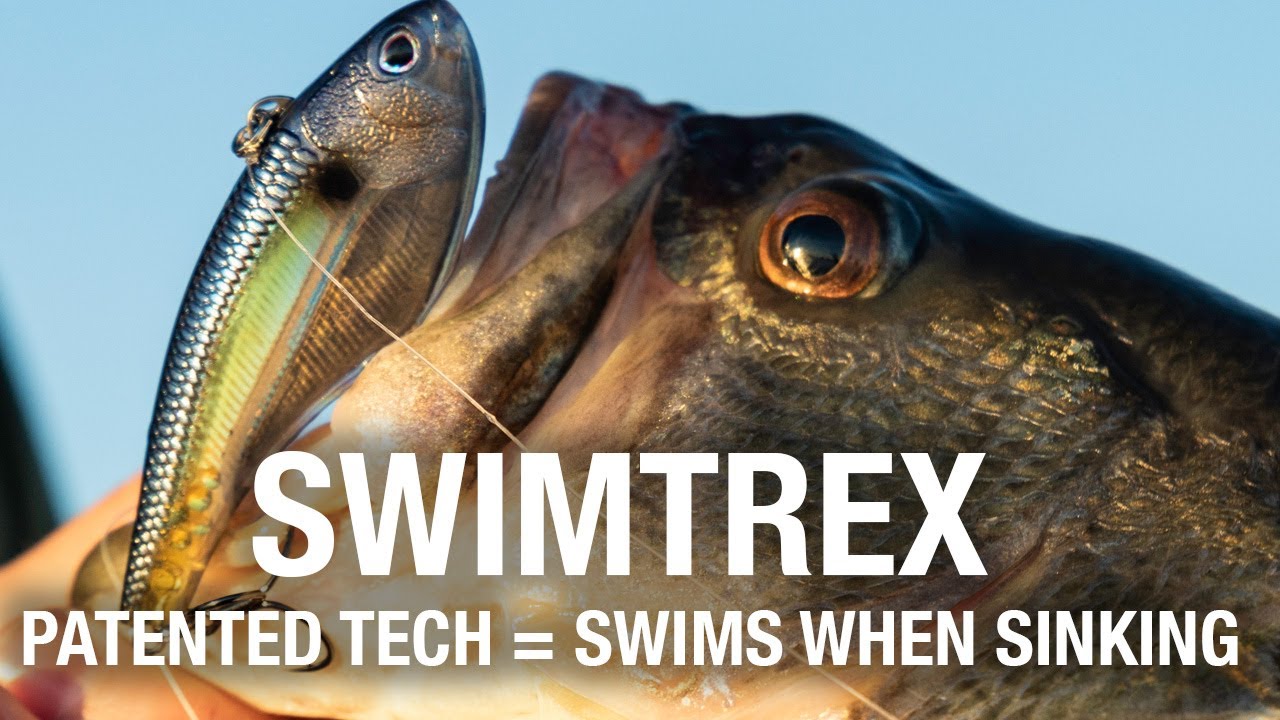 Swimtrex Lipless crank - Swims when sinking. By Nomad Design 