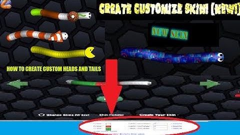 NEW | CREATE YOUR OWN SLITHER.IO SKIN! (FULL TUTORIAL)