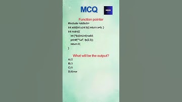 🔥 Function Pointer MCQ in C🔥 | Crack Coding Interviews Easily💡 #shortsfeed #shorts #trending #trend
