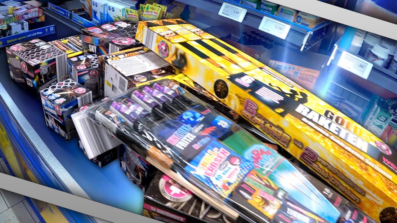 UNSER LIDL FEUERWERK EINKAUF 2024/25! 💥
