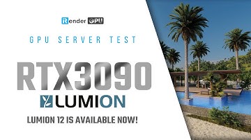 Powerful Cloud Rendering for Lumion 12 Render with 1 x RTX 3090 | iRender Cloud Rendering
