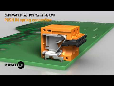 OMNIMATE Signal LMF PUSH IN PCB-terminal