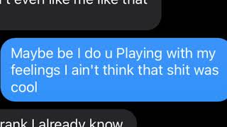 Ayoshy 'Forget About you' Lyric prank on Crush