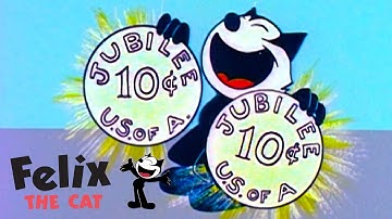 Breaking In To a Bank | Felix The Cat | Full Episodes