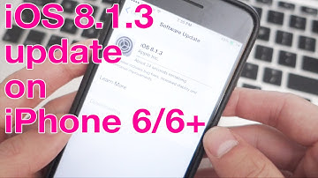 How to update iPhone 6 to iOS 8.1.3