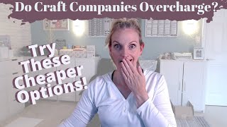 6 MUCH Cheaper Alternative Craft Products! MUST See Before You Buy! Save Money!