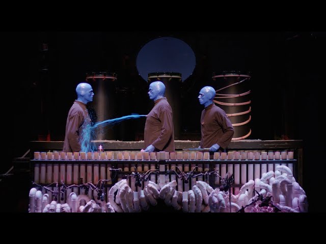 Blue Man Group Plays Without Makeup