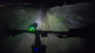 Solo nightriding on Emtb