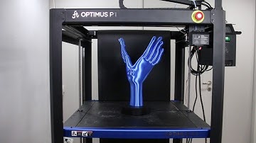 Art work SPEECH printed by OPTIMUS P1