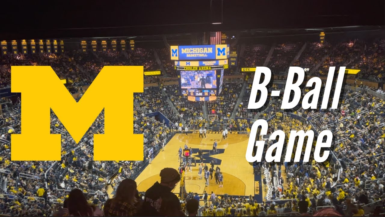 My First Michigan Basketball Game At The Crisler Center YouTube My First Michigan Basketball Game At The Crisler Center YouTube
