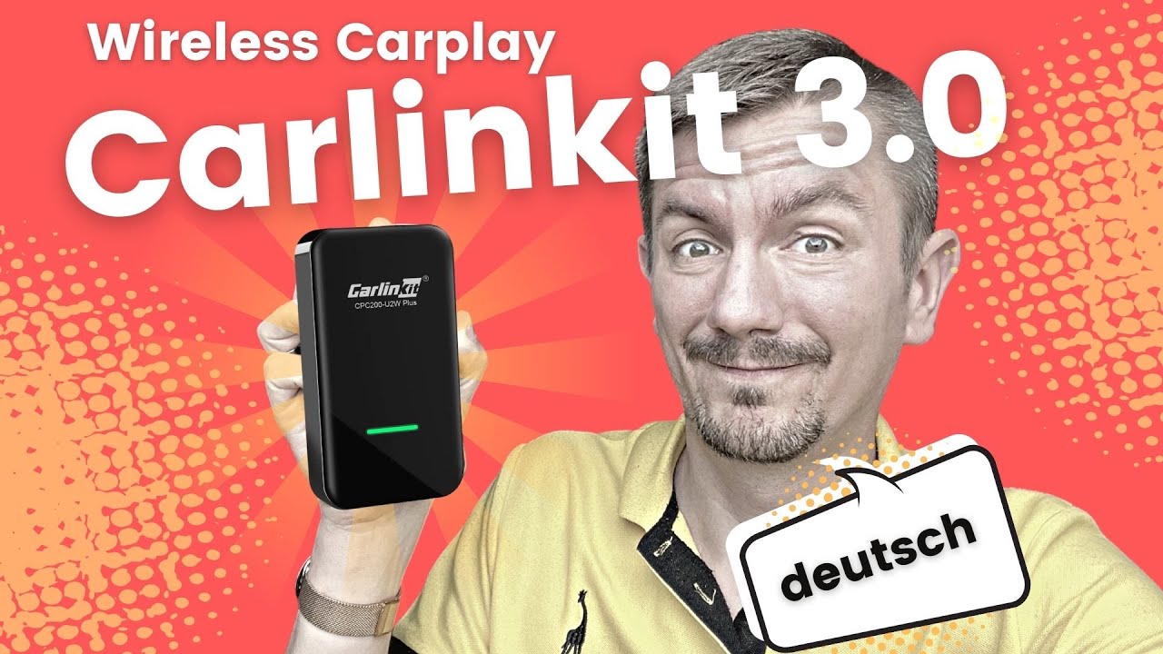 Wireless Carplay nachrüsten mit einem Carlinkit Adapter