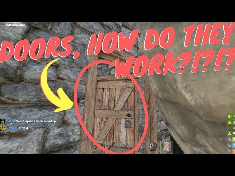 Rust: How to Remove Doors in Rust