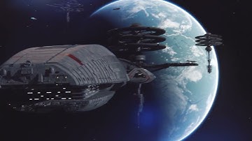 Battlestar Galactica | EPIC Viper Mk VII Flyby (4K Blender Animation)