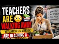 Teachers Are Walking Away 😳📚 — Why America’s Classrooms Are Reaching a Breaking Point