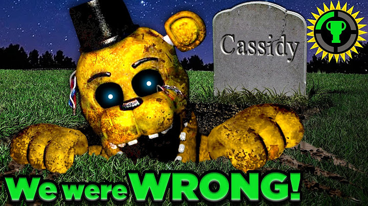 Game Theory: FNAF, Golden Freddy... NOT What We Thought!