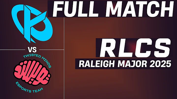 [FULL MATCH] KCorp vs Twisted Minds | RLCS 2025 - Raleigh Major