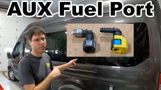 Ford Transit Van Auxiliary Fuel Connector Issue and Fix! Do it right the first time! MotoVan Build!