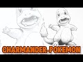 How to Draw Charmander Pokemon Step by Step - Pencil