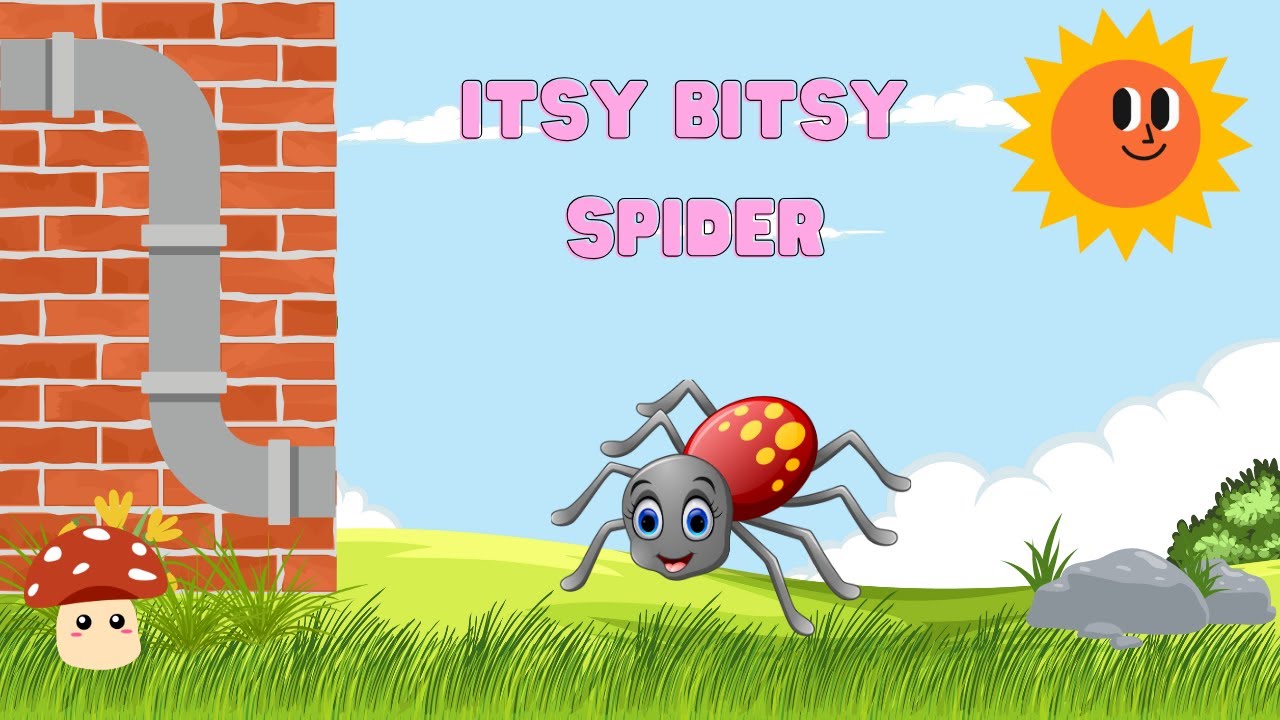 Itsy bitsy spider poem for kids kidsvideo poemsforbabies poem youtube