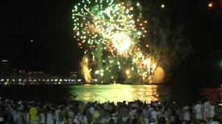 The Countdown Of The 2011 On Copacabana Beach, Rio De Janeiro