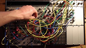 Eurorack modular ambient (Zoia, Dixie, Piston Honda, Korgasmatron, René, Maths, Tides, Wogglebug)