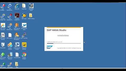 How To Open HANA Studio