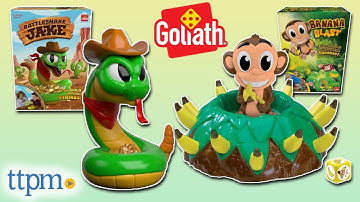 Rattlesnake Jake and Banana Blast SURPRISE Games from Goliath Games Review 2021 | TTPM Toy Reviews