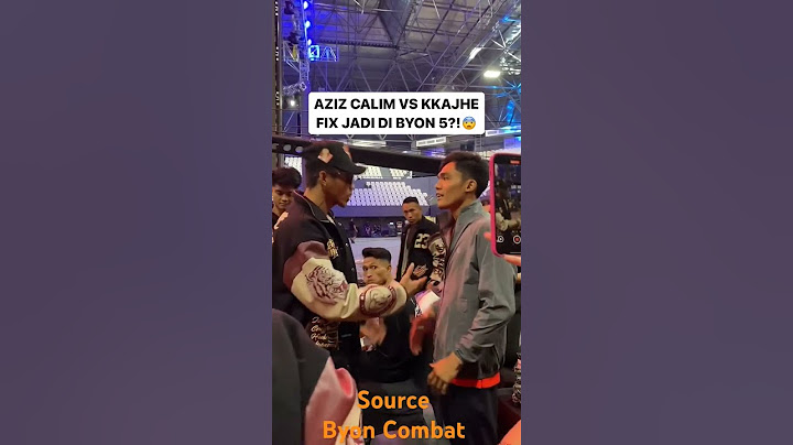 KKAJHE VS AZIZ CALIM || RIBUT DI BELAKANG LAYAR #Byon