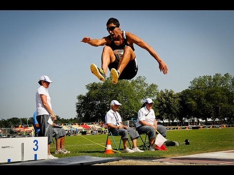 Athletics - men's long jump T11 final - 2013 IPC Athletics World
Championships, Lyon