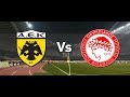 ΑΕΚ-Ολυμπιακος LIVE!!!