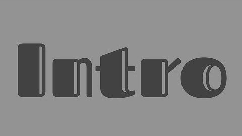 *CHANNEL INTRO*