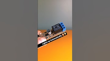 Automatic Light That Turns ON by Itself!😍 #LDR #DIY #AutomaticLight #Shorts #sensorproject