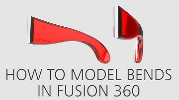 How to model bends in Fusion 360