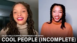 Chloe x Halle Surprise &quot;Cool People&quot; Performance for VS Pink *INCOMPLETE*