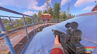 CEO of Double headshot dead leaves his mark on a 20 man clan - Sinks Rust Highlights