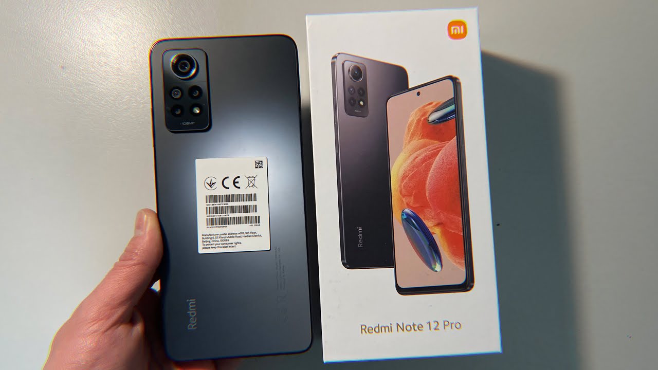 Unboxing Xiaomi Redmi Note 12 Pro 4G NFC Global 