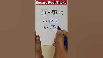 Solve Square Root Problem Easily 😉😎#mathstricks #shortsfeed #viral #trending #squareroot #square