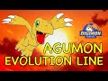 Agumon Evolution Line