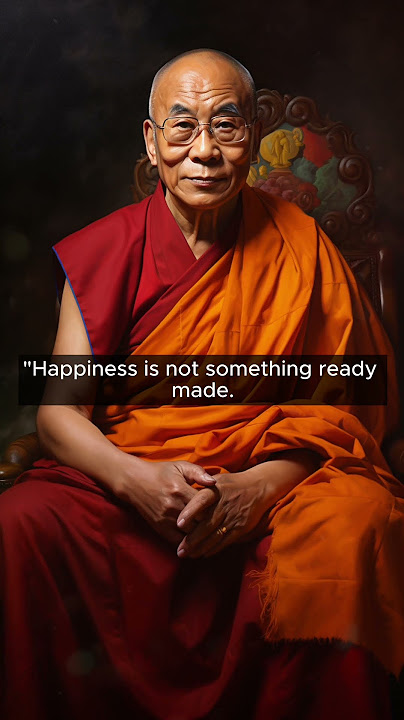 Happiness comes from your own actions - Dalai Lama #dalailama #quotesoftheday #stoics
