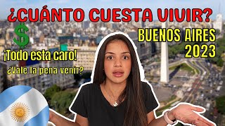 How much does it cost to live in BUENOS AIRES in 2023? My monthly expenses | I tell you EVERYTHING